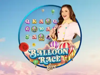 Juego Balloon Race de Evolution en 1win Ecuador